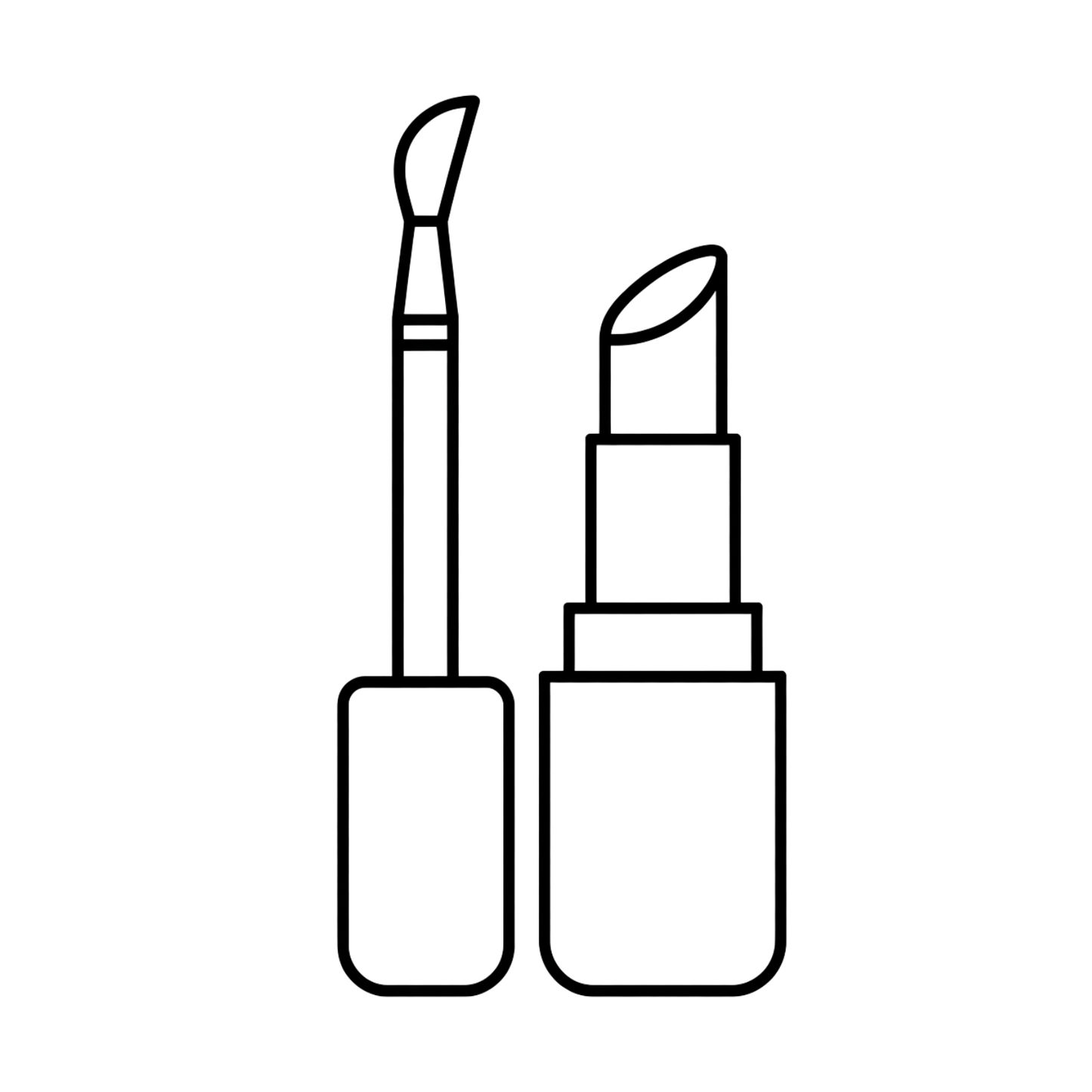 Lipstick Coloring Page | Free Printables (SVG, PDF & PNG)